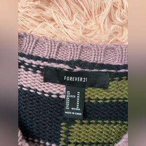 Knitted cropped sweater!